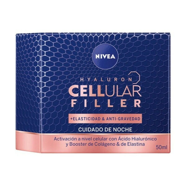 Anti - Wrinkle Night Cream Cellular Filler Nivea (50 ml) - Cosmova