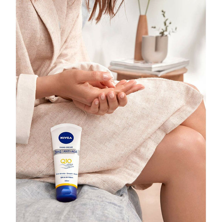 Anti-ageing Hand Cream Nivea Q10 3-in-1 100 ml-2
