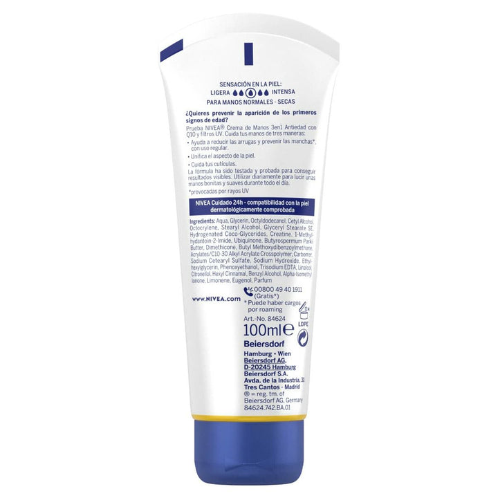 Anti-ageing Hand Cream Nivea Q10 3-in-1 100 ml-1