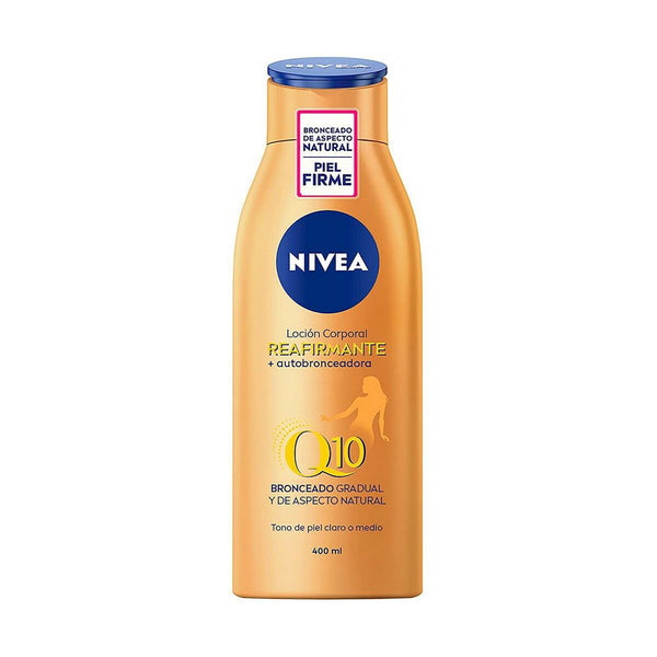 Body Lotion Nivea Self-Tanning [Lotion/Spray/Milk] Q10+ 400 ml-0