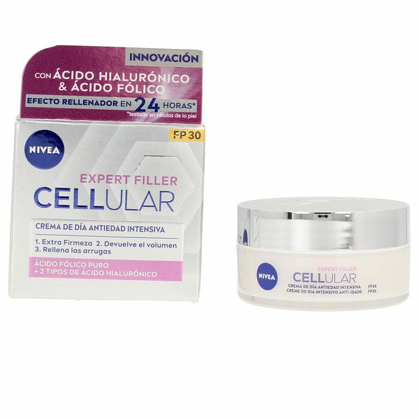 Day Cream Nivea Cellular Filler 50 ml Spf 30 - Cosmova