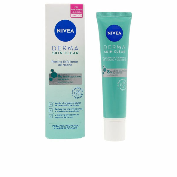 Cleansing Cream Nivea Derma Skin Clear 40 ml - Cosmova