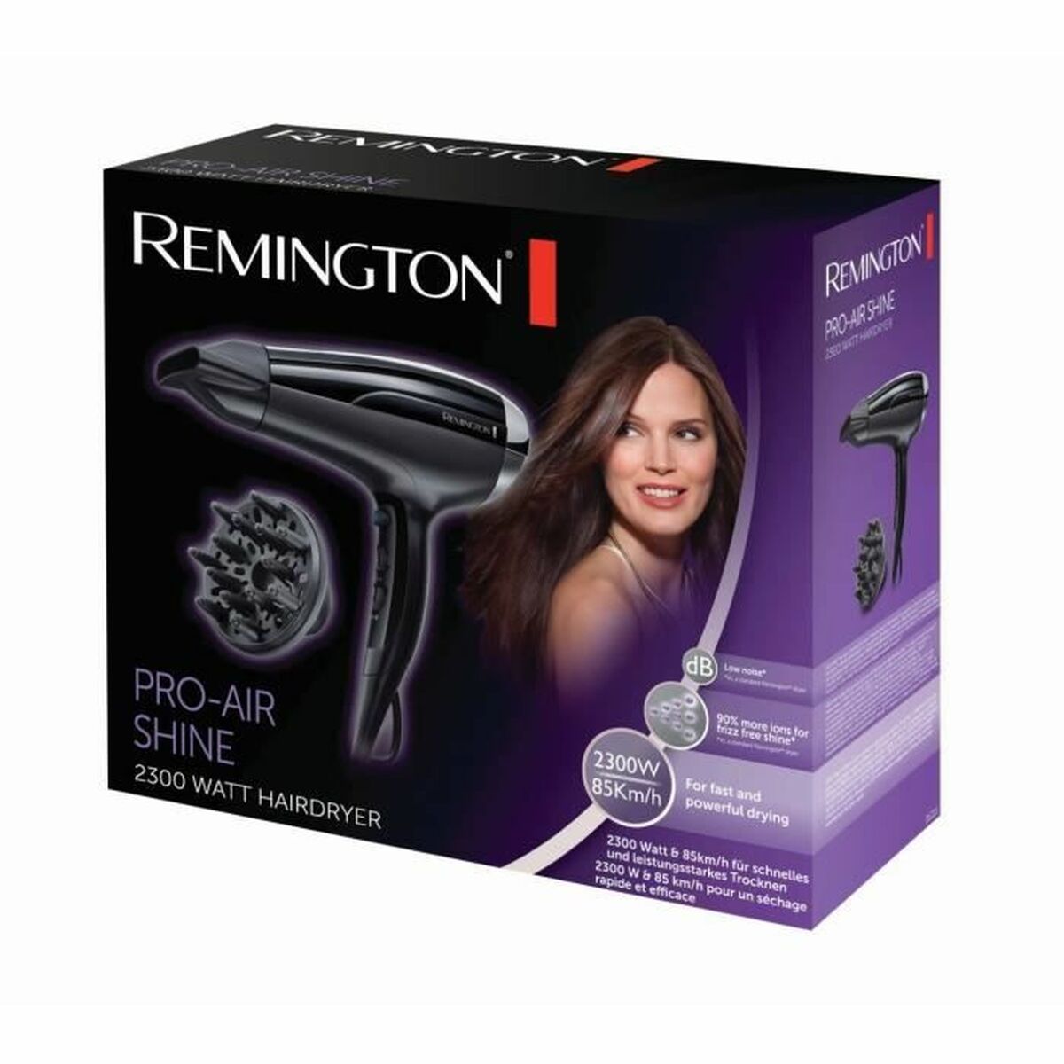 Hairdryer Remington D5215 2300 W Black-1