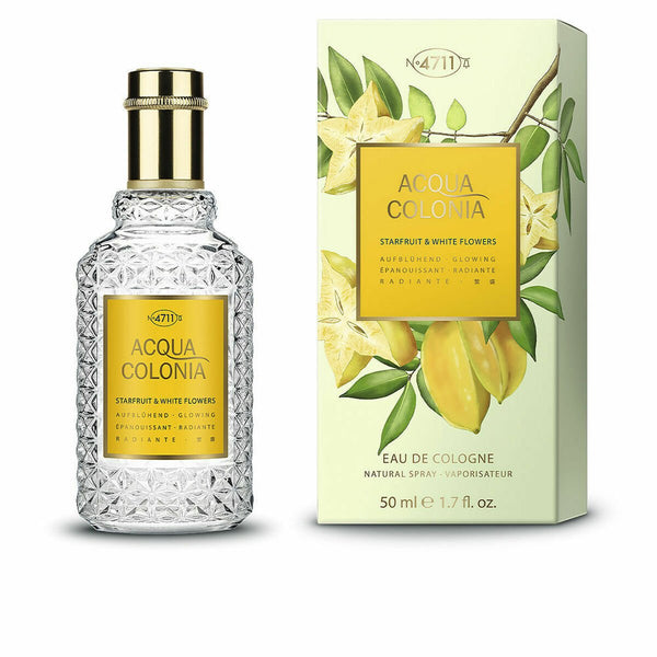 Unisex Perfume 4711 Acqua Colonia EDC 50 ml Carambola White flowers - Cosmova