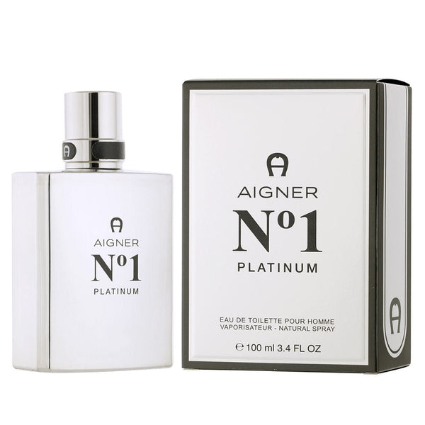 Men's Perfume Aigner Parfums EDT Aigner No 1 Platinum 100 ml - Cosmova