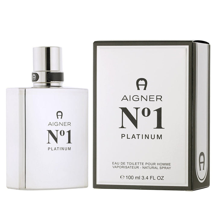 Men's Perfume Aigner Parfums EDT Aigner No 1 Platinum 100 ml - Cosmova