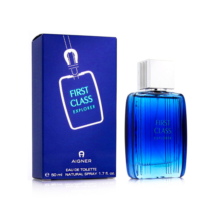 Men's Perfume Aigner Parfums EDT First Class Explorer 50 ml-0