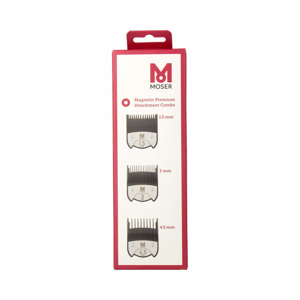 Set of combs/brushes Wahl Moser Pack Peines (1.5/3/4.5 MM)-0