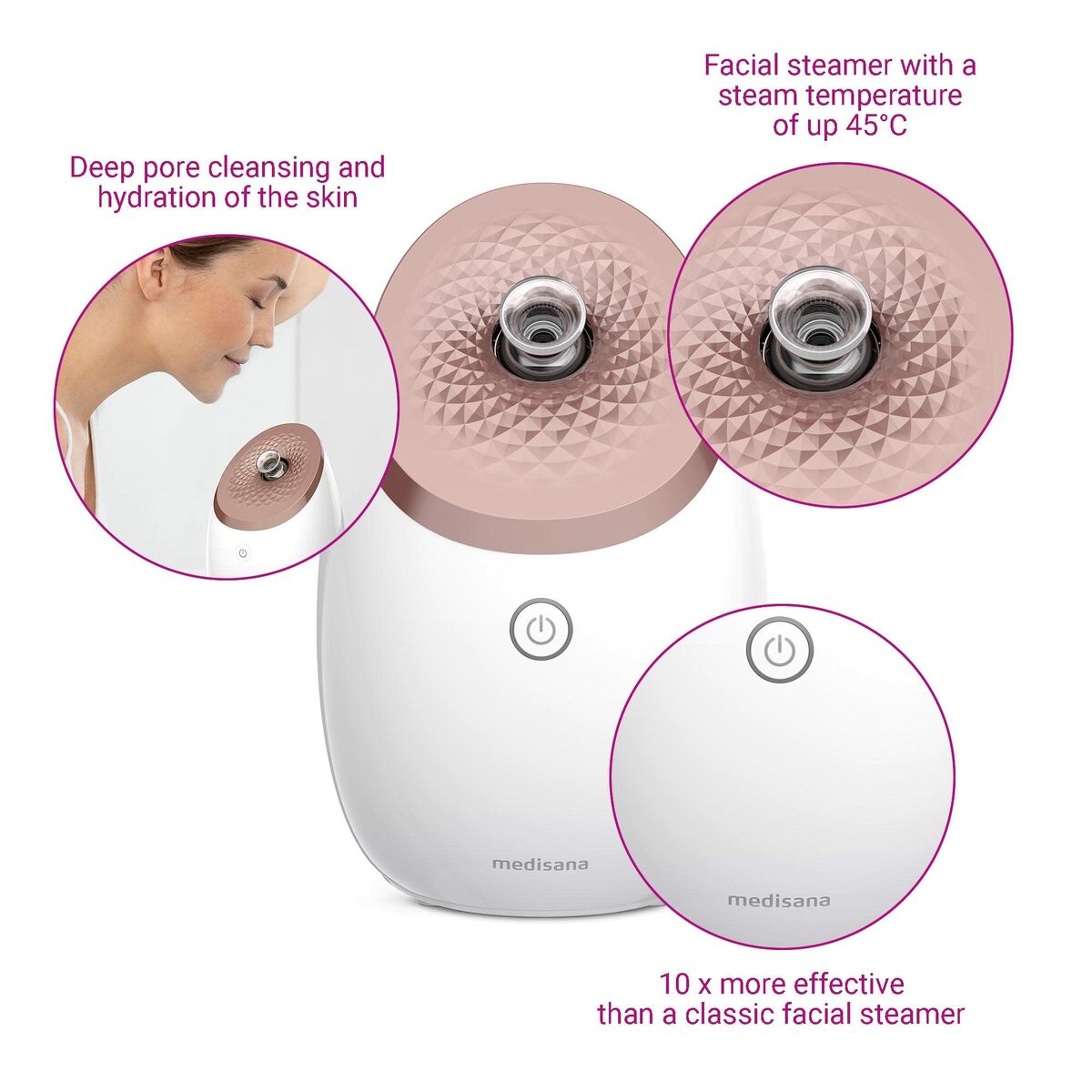 Facial Sauna Medisana DS 600-3