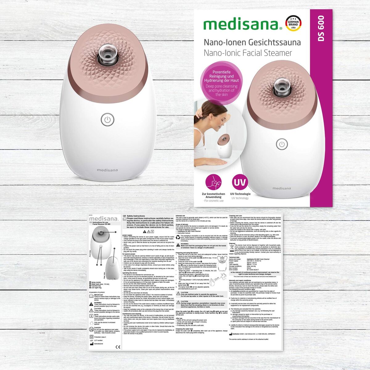 Facial Sauna Medisana DS 600-1