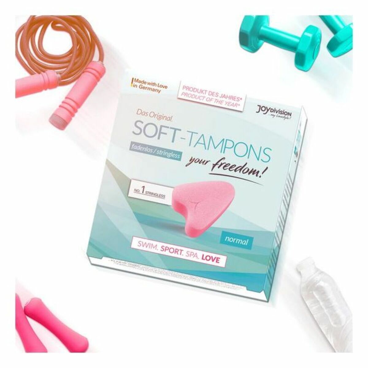Hygienic Tampons Sport, Spa & Love Joydivision JOY133 normal 3 Units-2