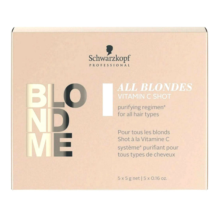 Strengthening Hair Treatment Blondme Keratin Restore All Blondes Shot Detox Schwarzkopf Blondme Keratin (25 g)-0