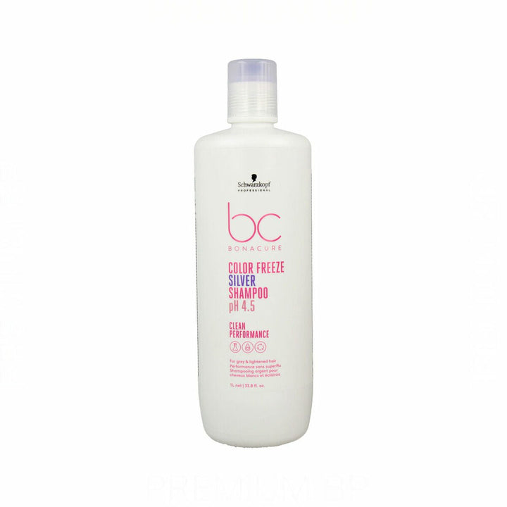 Shampoo Schwarzkopf Bonacure Color Freeze Silver (1000 ml) - Cosmova