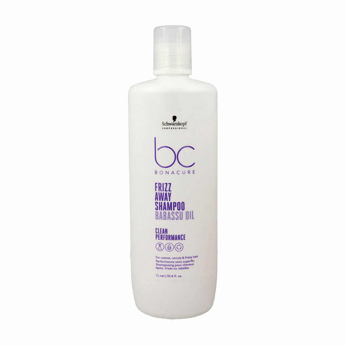 Anti-Frizz Shampoo Schwarzkopf Bc Frizz Away Micellar 1 L-0