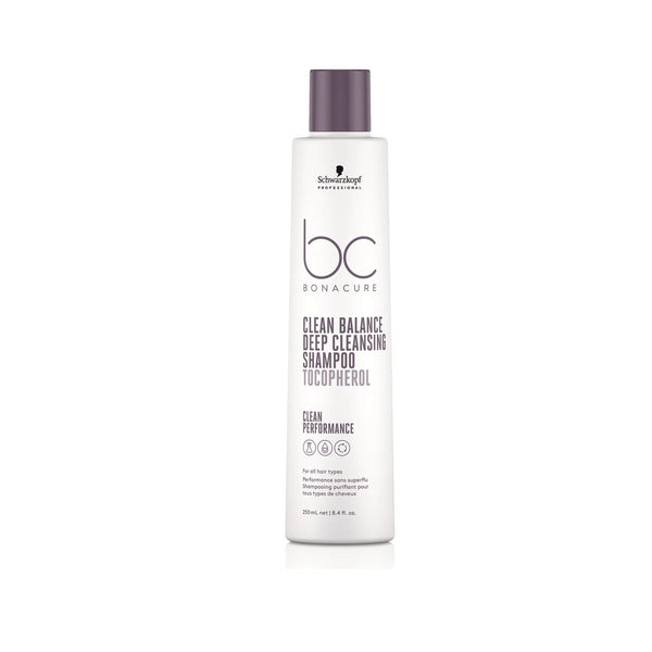 Shampoo Schwarzkopf Professional Bc New Clean Balance Deep Cleansing 250 ml - Cosmova