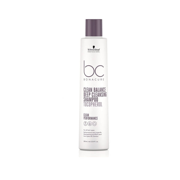 Shampoo Schwarzkopf Professional Bc New Clean Balance Deep Cleansing 250 ml - Cosmova