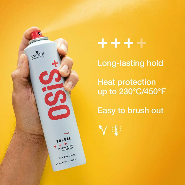 Strong Hold Hair Spray Schwarzkopf Osis+ Freeze 500 ml-1