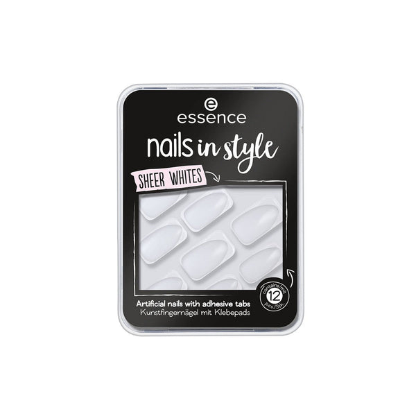 False nails Essence Nails In Style 11 - sheer whites 12 Units - Cosmova