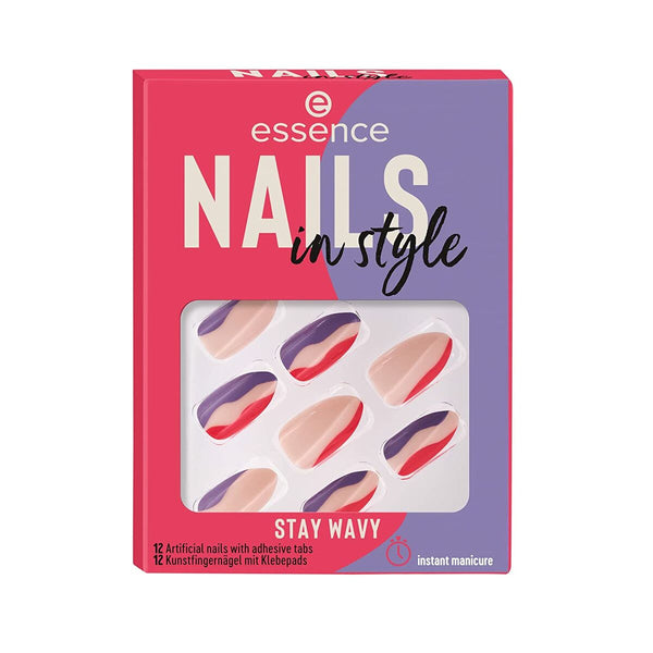False nails Essence Nails In Style Stay wavy-0