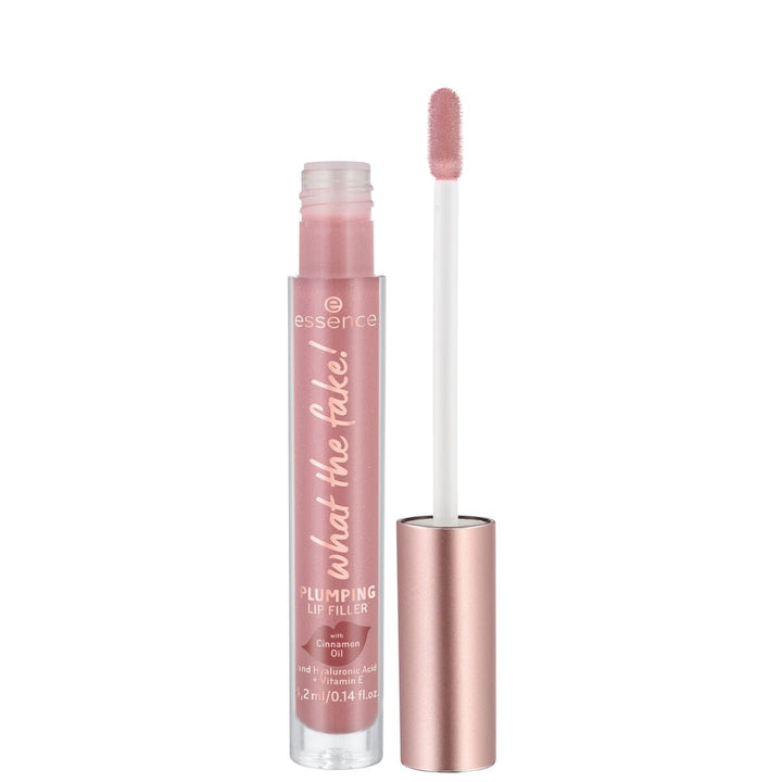 Lip - gloss Essence What The Fake! 02 - nude (4,2 ml) - Cosmova