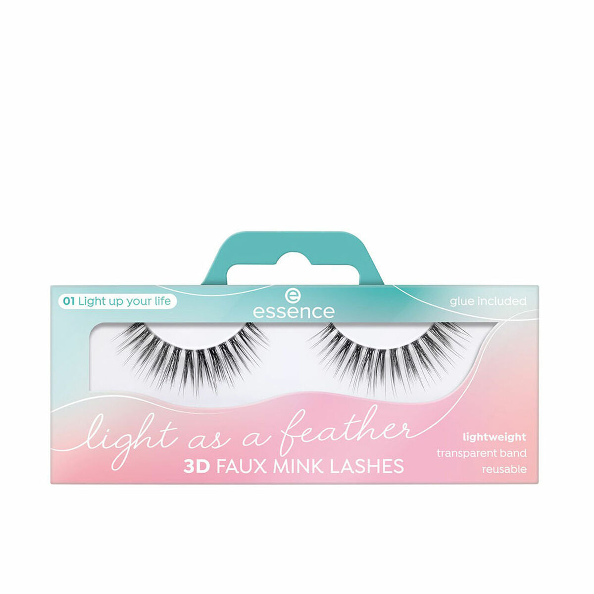 Set of false eyelashes Essence Light as a Feather Nº 01-0