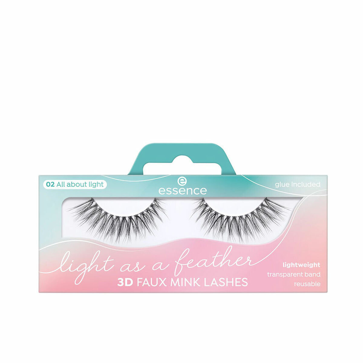 Set of false eyelashes Essence Light as a Feather Nº 02-0