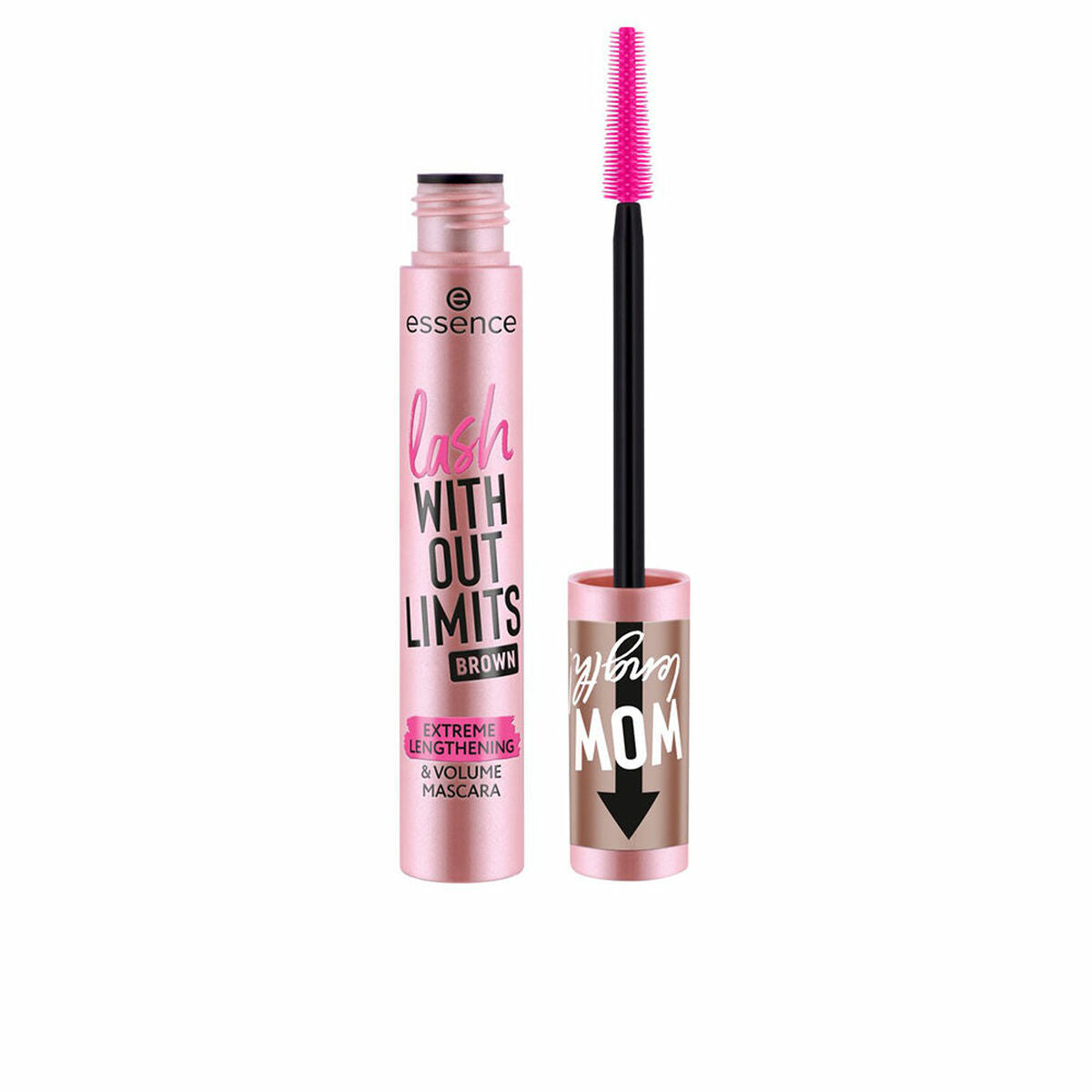 Mascara Essence LASH WITH OUT LIMITS Nº 02 brown 13 ml-0