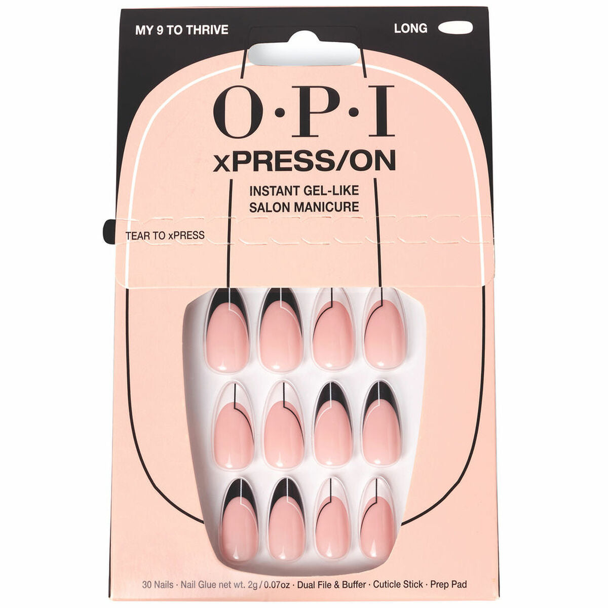 False nails Opi #My 9 To Thrive  30 Pieces-0