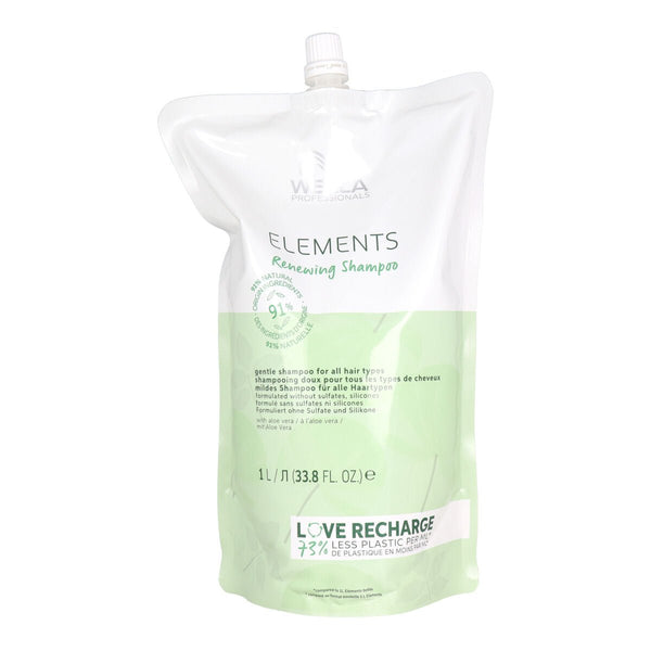 Shampoo Wella Elements Renewing 1 L - Cosmova