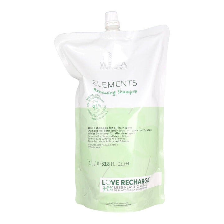 Shampoo Wella Elements Renewing 1 L - Cosmova