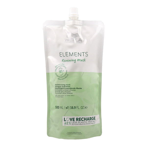 Hair Mask Wella Elements Moisturizing Refill 500 ml-0