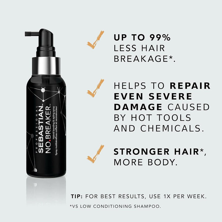Hold Spray Sebastian NO.BREAKER 100 ml Anti-Breakage-1