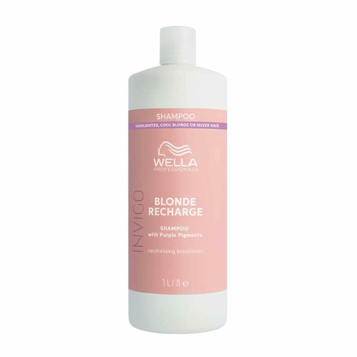 Shampoo Wella Invigo Blonde Recharge 1 L-0