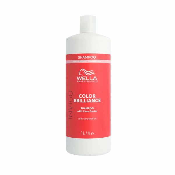 Colour Revitalizing Shampoo Wella Invigo Color Brilliance Coloured Hair Fine hair 1 L-0