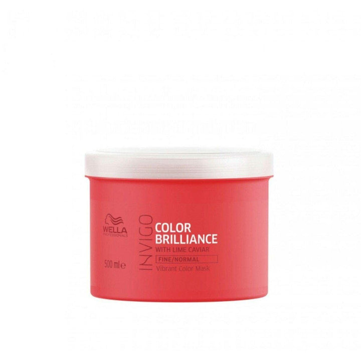Hair Mask Wella Invigo Color Brilliance 500 ml - Cosmova