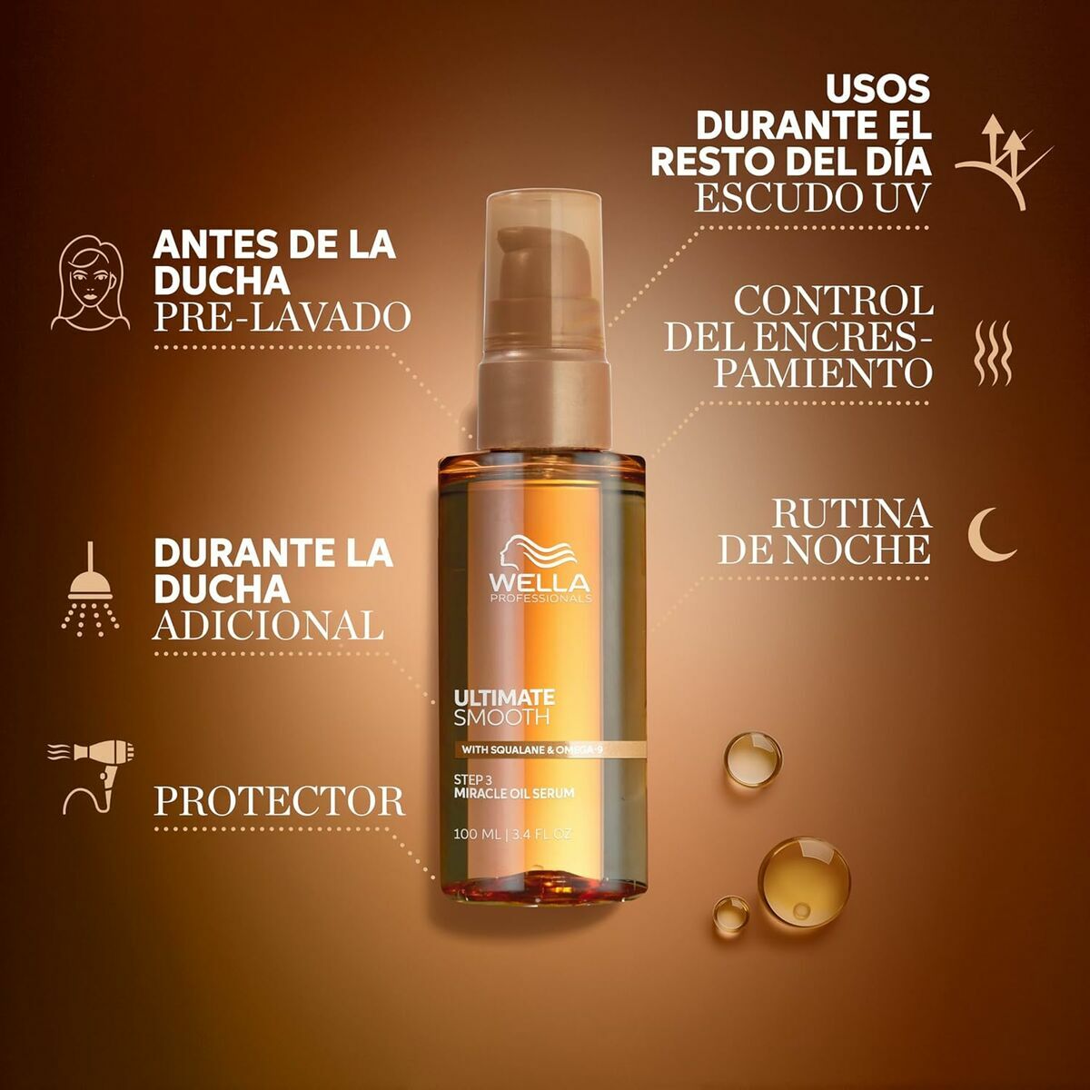 Hair Mask Wella ULTIMATE SMOOTH 30 ml-10