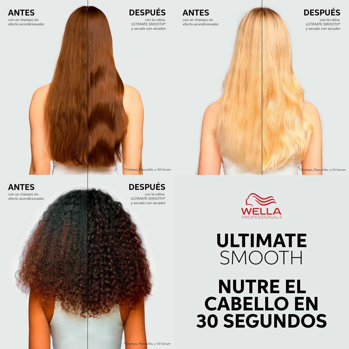 Hair Mask Wella ULTIMATE SMOOTH 150 ml-10