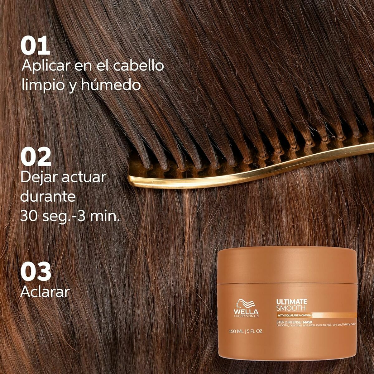 Hair Mask Wella ULTIMATE SMOOTH 500 ml-8