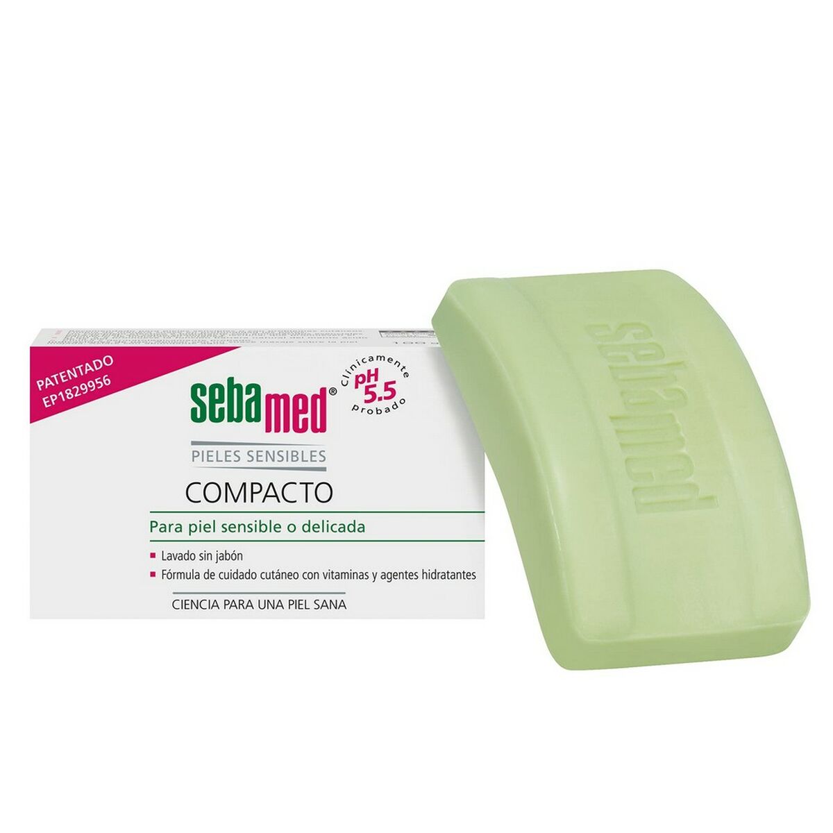 Gel Bar Sebamed Compacto Without Soap Sensitive skin 150 g-0