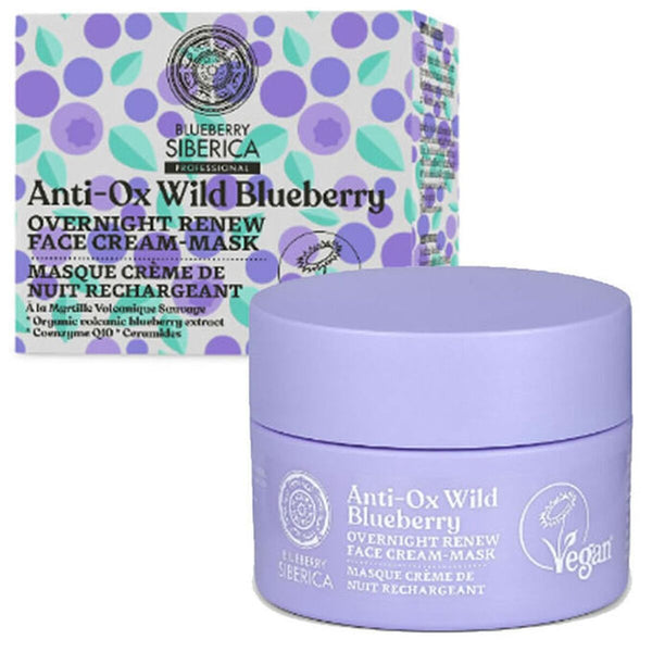 Hydrating Facial Cream Natura Siberica 50 ml Blueberries - Cosmova