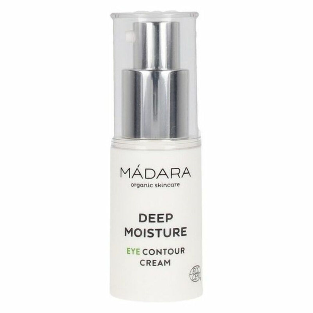Anti-Ageing Cream for Eye Area Mádara Deep Moisture (15 ml)-0