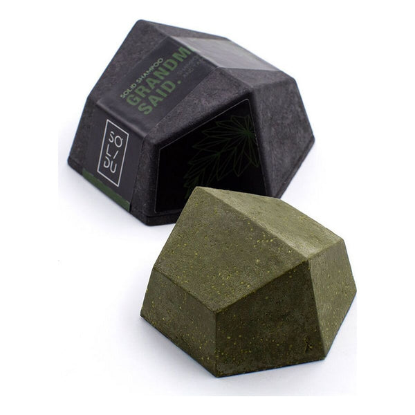 Shampoo Solidu Grandma Said Nettle Tamanu oil Bar (65 g) - Cosmova