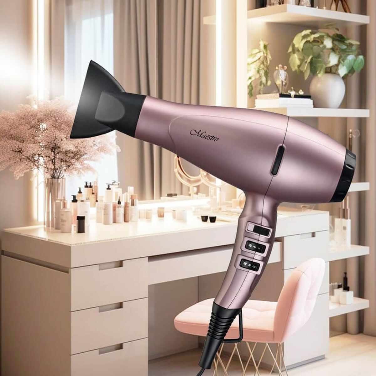 Hairdryer Feel Maestro MR-224 Black 2300 W-2