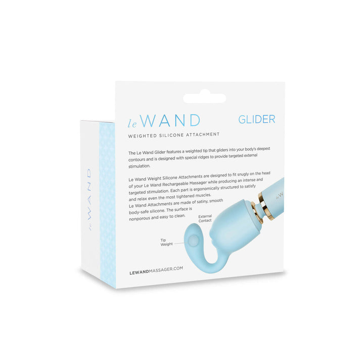 Accessory Le Wand Glider Original Blue Silicone-6