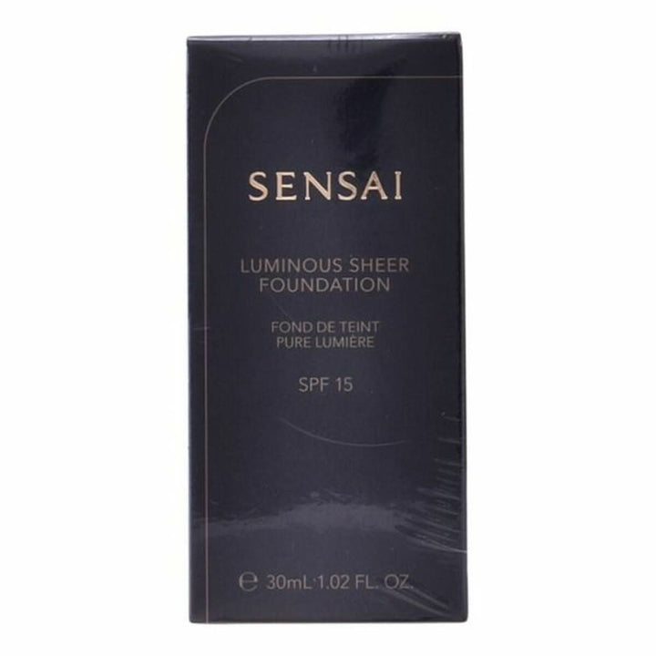 Fluid Foundation Make-up Sensai Kanebo Spf 15 (30 ml)-7