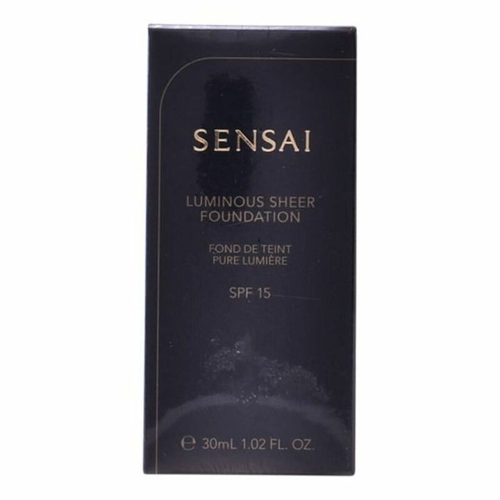 Fluid Foundation Make-up Sensai Kanebo Spf 15 (30 ml)-3