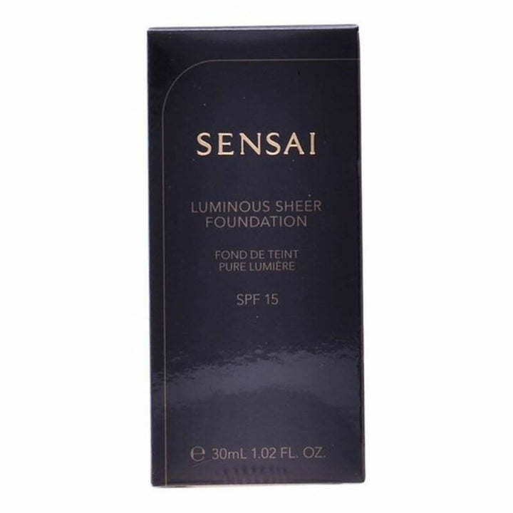 Fluid Foundation Make-up Sensai Kanebo Spf 15 (30 ml)-2