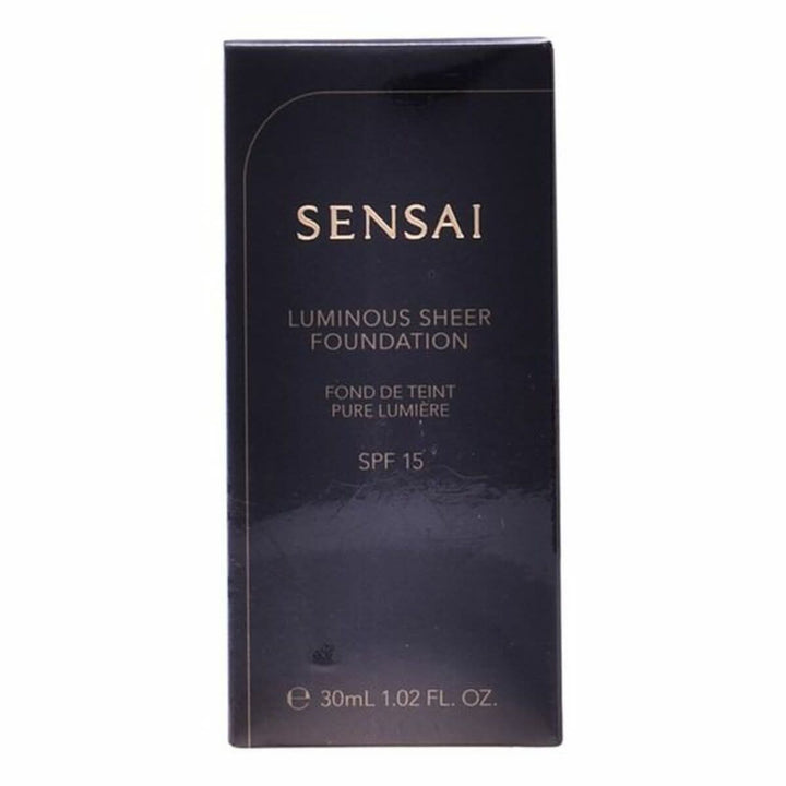 Fluid Foundation Make-up Sensai Kanebo Spf 15 (30 ml)-1