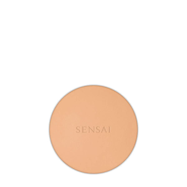 Powder Make-up Base Sensai Total Finish Nº TF103 Warm beige Spf 10 11 g Refill-0