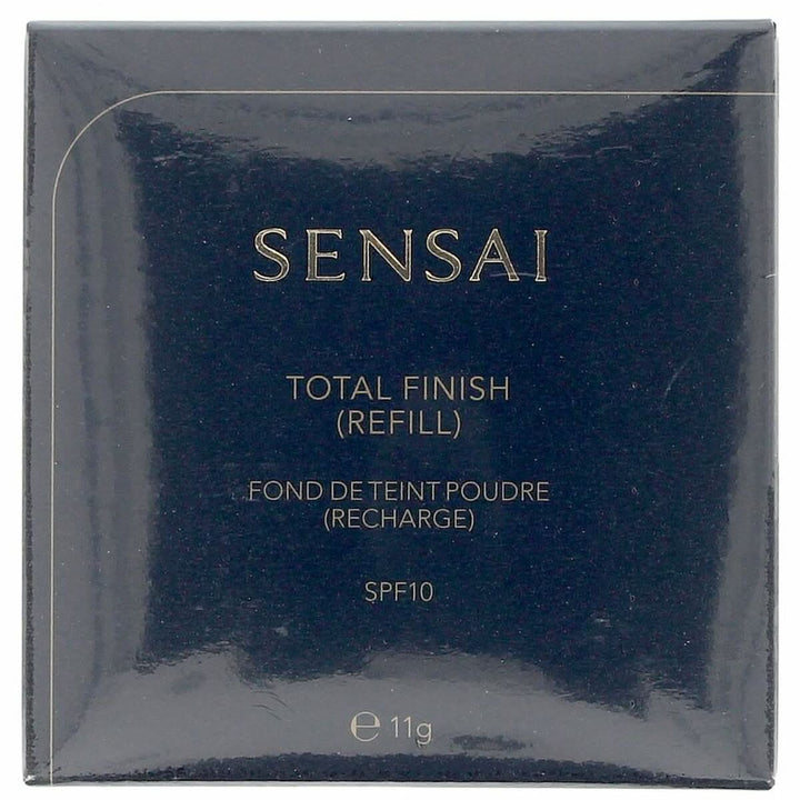Powder Make-up Base Sensai Total Finish Nº TF103 Warm beige Spf 10 11 g Refill-1